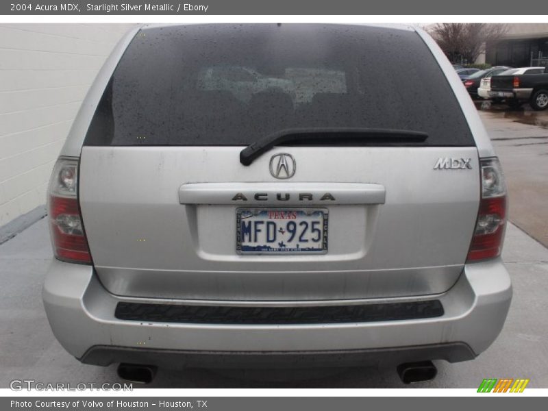 Starlight Silver Metallic / Ebony 2004 Acura MDX