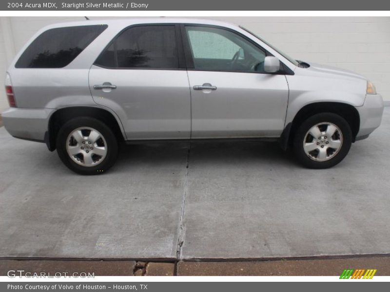 Starlight Silver Metallic / Ebony 2004 Acura MDX