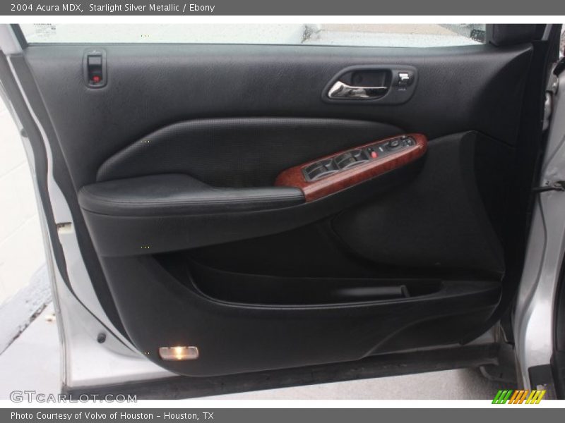 Starlight Silver Metallic / Ebony 2004 Acura MDX