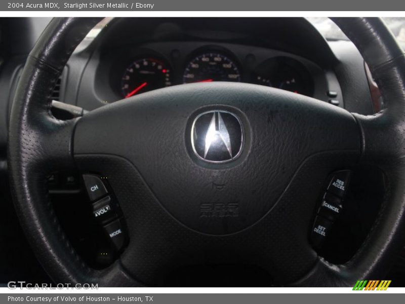 Starlight Silver Metallic / Ebony 2004 Acura MDX