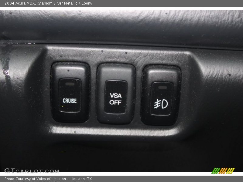 Starlight Silver Metallic / Ebony 2004 Acura MDX