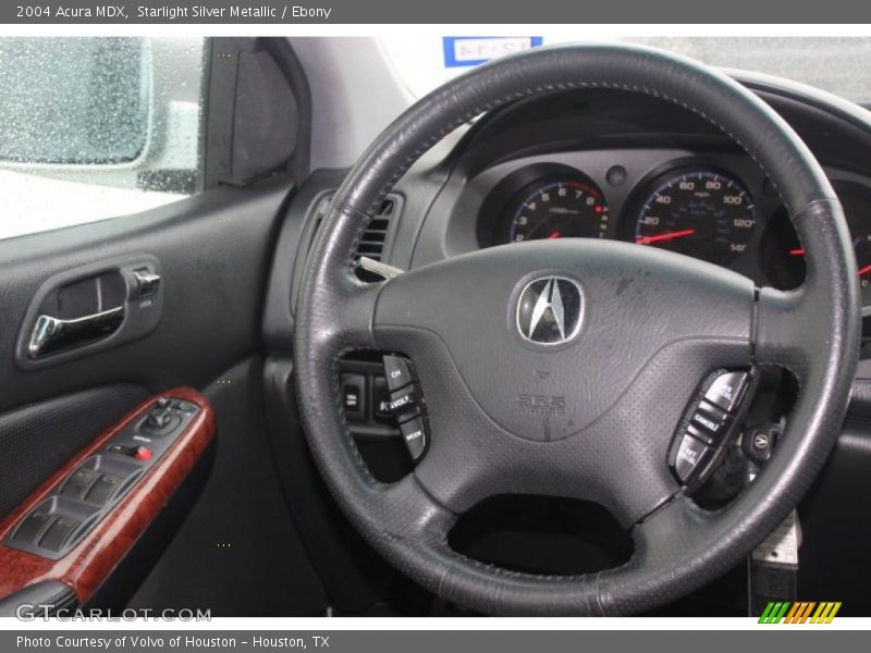 Starlight Silver Metallic / Ebony 2004 Acura MDX