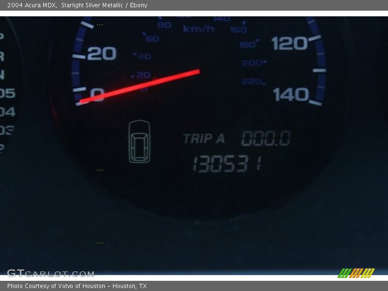 Starlight Silver Metallic / Ebony 2004 Acura MDX