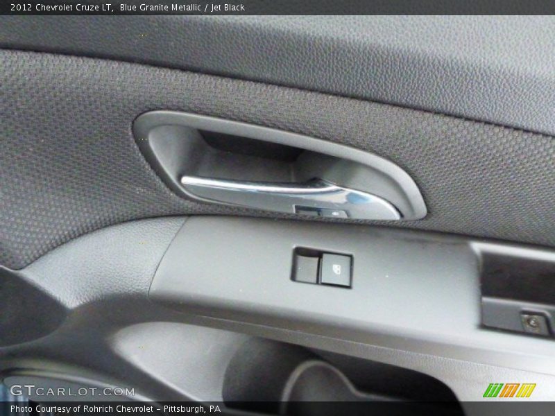 Blue Granite Metallic / Jet Black 2012 Chevrolet Cruze LT