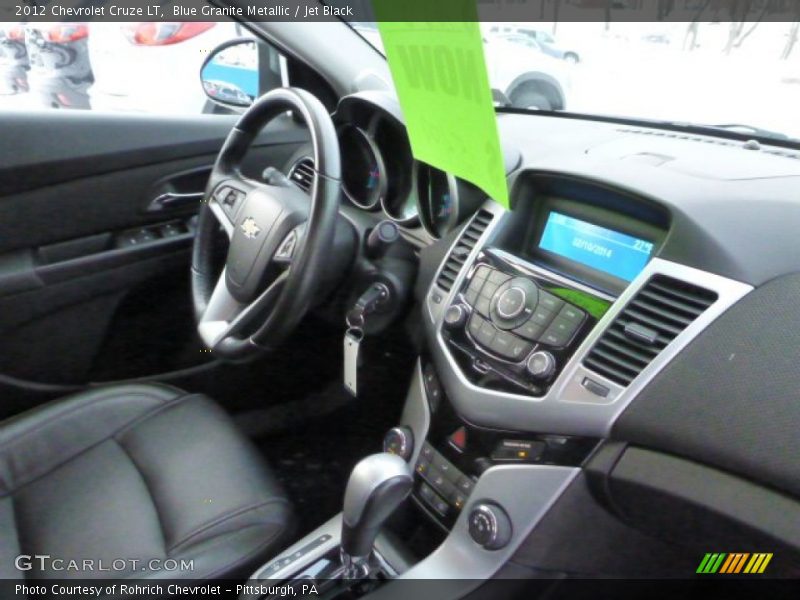 Blue Granite Metallic / Jet Black 2012 Chevrolet Cruze LT