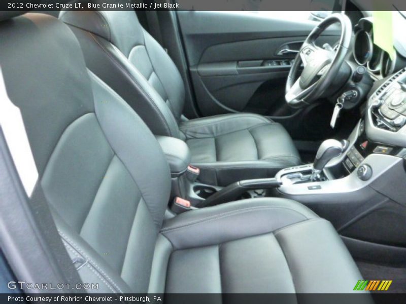 Blue Granite Metallic / Jet Black 2012 Chevrolet Cruze LT