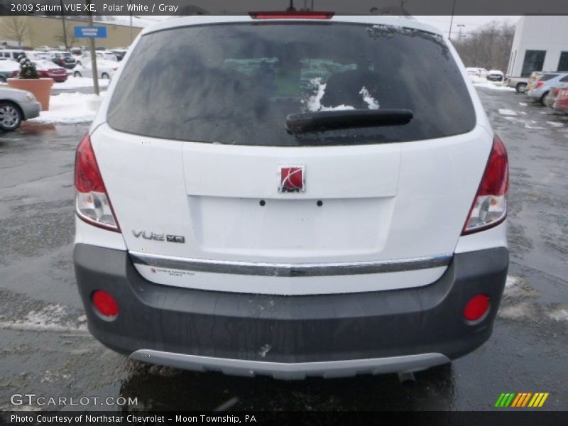 Polar White / Gray 2009 Saturn VUE XE