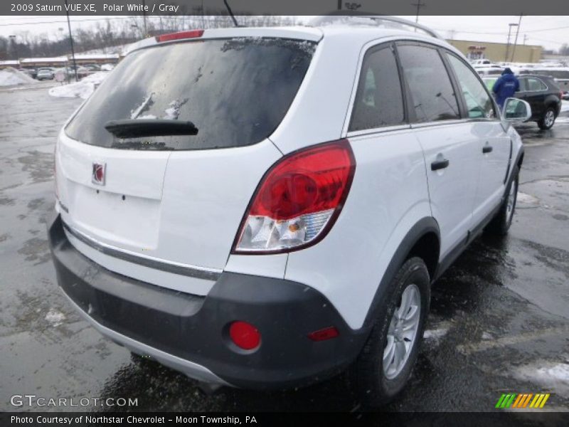 Polar White / Gray 2009 Saturn VUE XE