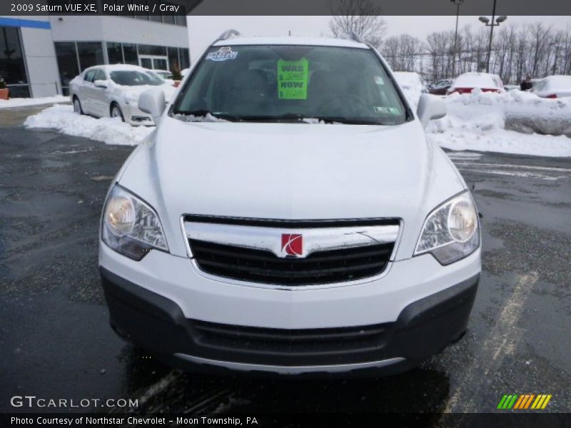 Polar White / Gray 2009 Saturn VUE XE