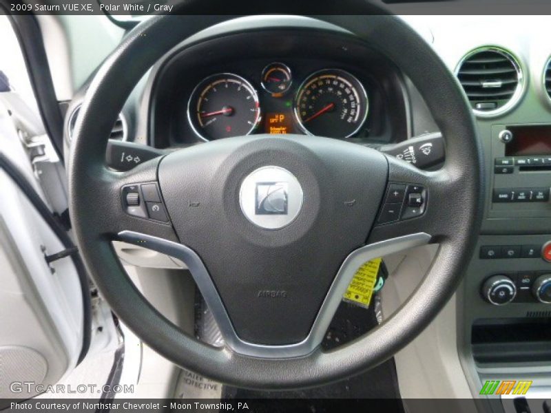 Polar White / Gray 2009 Saturn VUE XE