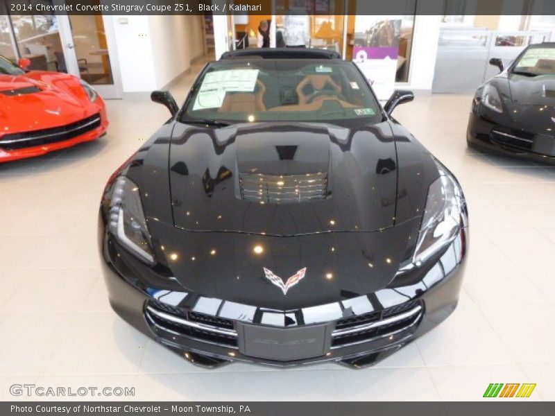 Black / Kalahari 2014 Chevrolet Corvette Stingray Coupe Z51