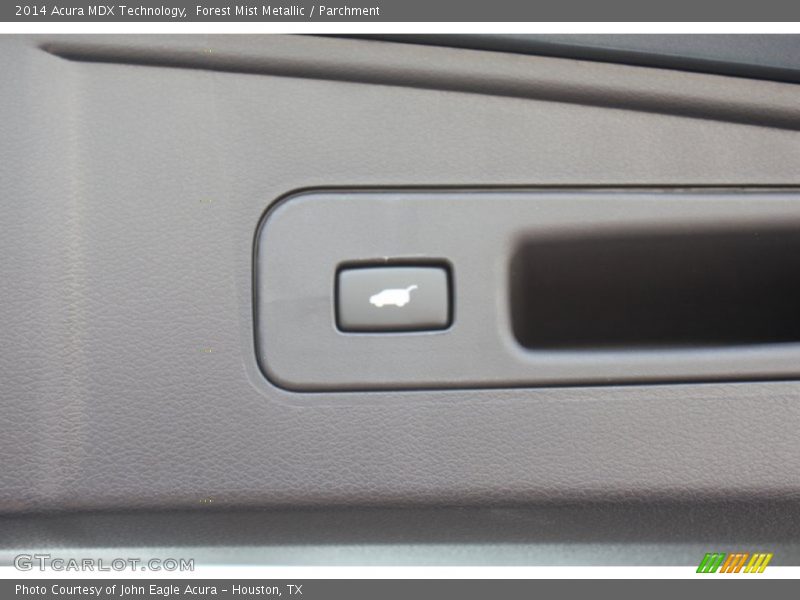Forest Mist Metallic / Parchment 2014 Acura MDX Technology