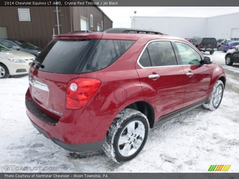 Crystal Red Tintcoat / Jet Black 2014 Chevrolet Equinox LT AWD