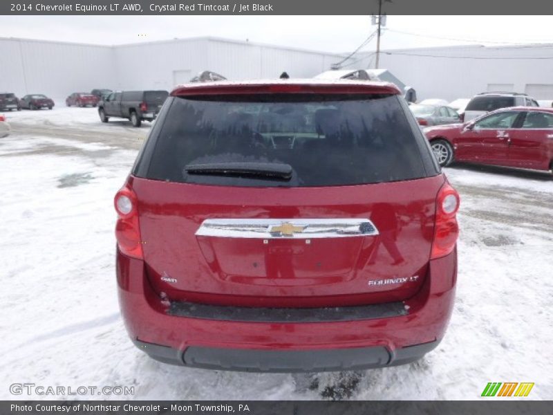 Crystal Red Tintcoat / Jet Black 2014 Chevrolet Equinox LT AWD