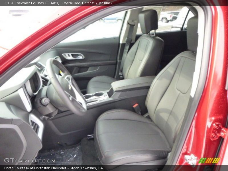 Crystal Red Tintcoat / Jet Black 2014 Chevrolet Equinox LT AWD