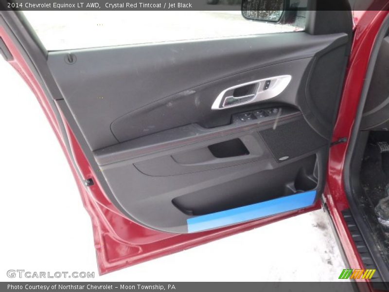 Crystal Red Tintcoat / Jet Black 2014 Chevrolet Equinox LT AWD