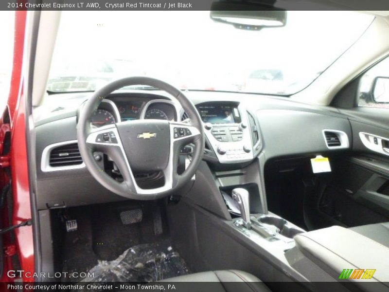 Crystal Red Tintcoat / Jet Black 2014 Chevrolet Equinox LT AWD