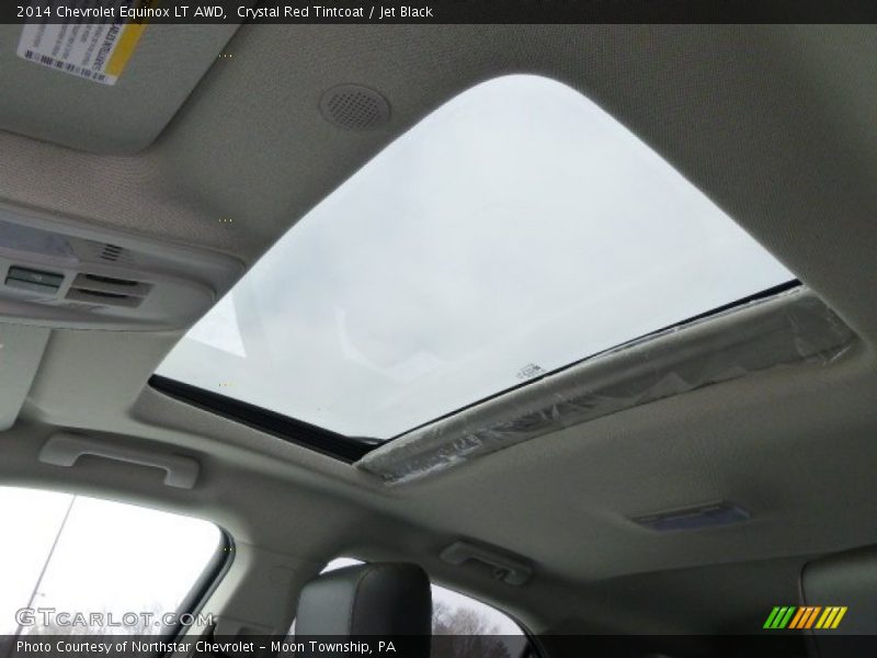 Crystal Red Tintcoat / Jet Black 2014 Chevrolet Equinox LT AWD