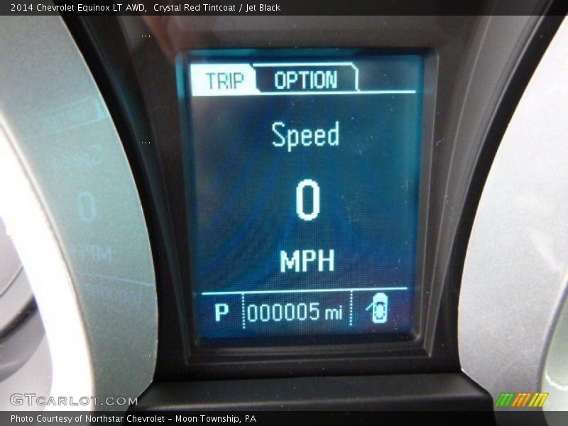 Crystal Red Tintcoat / Jet Black 2014 Chevrolet Equinox LT AWD