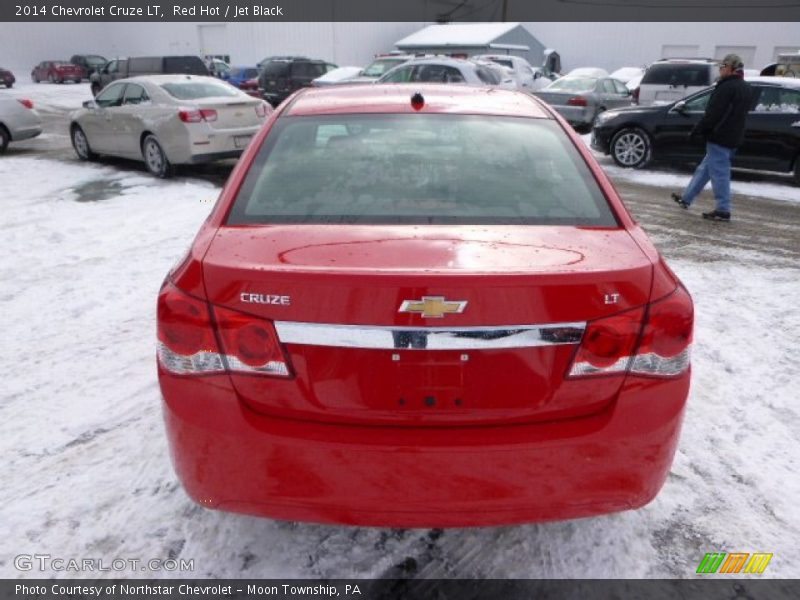 Red Hot / Jet Black 2014 Chevrolet Cruze LT