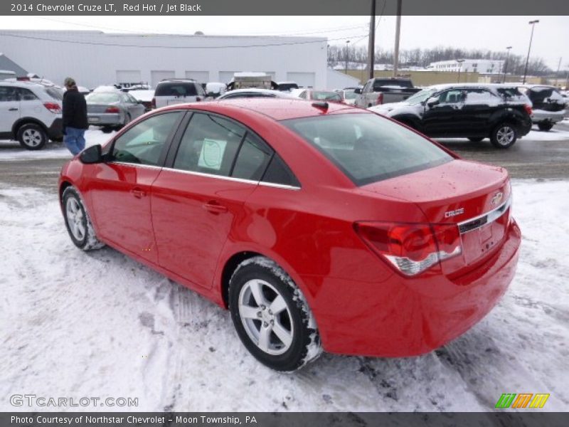 Red Hot / Jet Black 2014 Chevrolet Cruze LT