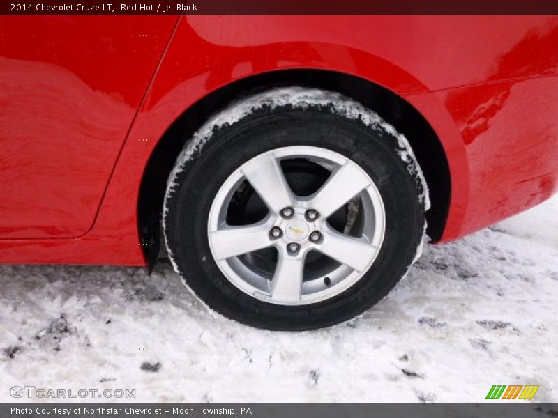 Red Hot / Jet Black 2014 Chevrolet Cruze LT