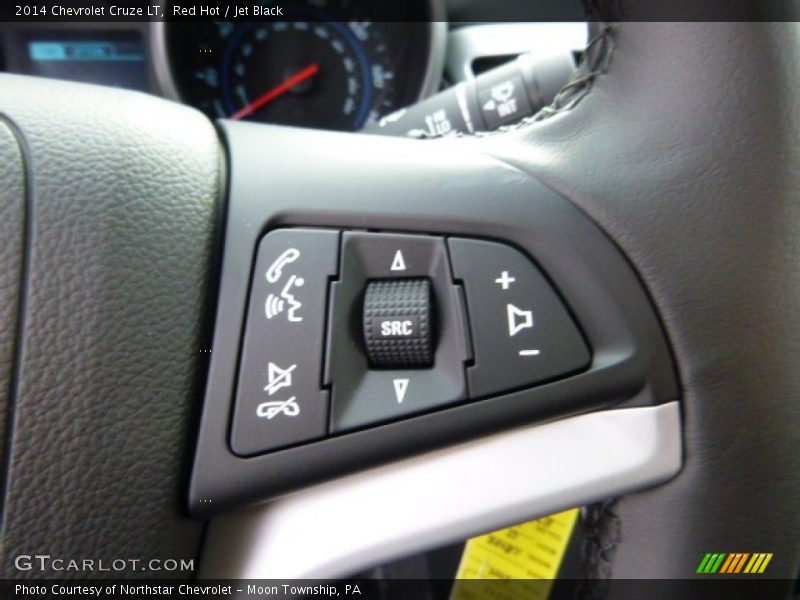 Red Hot / Jet Black 2014 Chevrolet Cruze LT