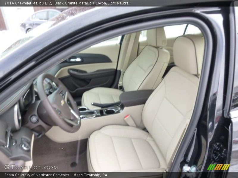 Front Seat of 2014 Malibu LTZ