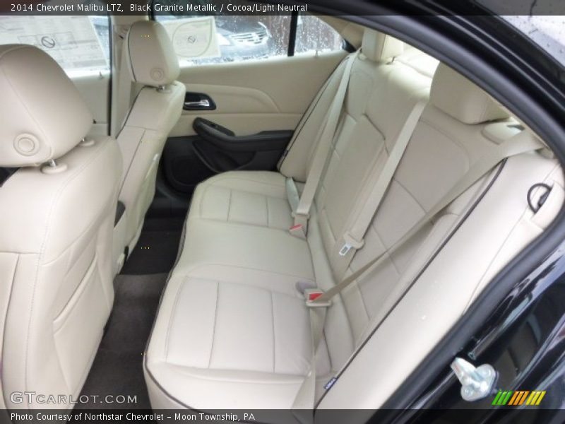 Rear Seat of 2014 Malibu LTZ