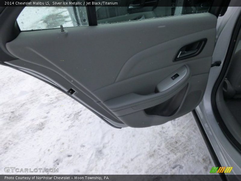 Silver Ice Metallic / Jet Black/Titanium 2014 Chevrolet Malibu LS