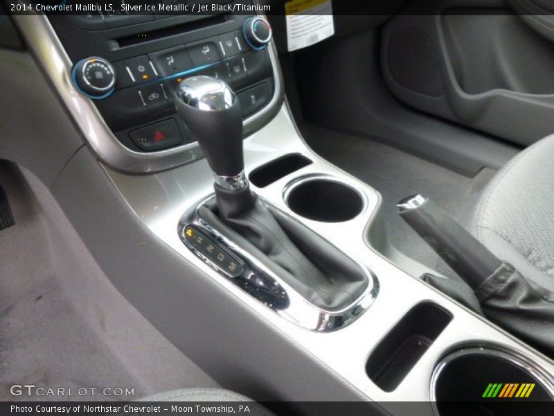 Silver Ice Metallic / Jet Black/Titanium 2014 Chevrolet Malibu LS