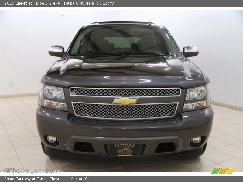 Taupe Gray Metallic / Ebony 2010 Chevrolet Tahoe LTZ 4x4