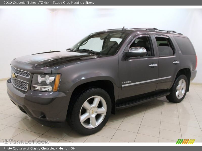Taupe Gray Metallic / Ebony 2010 Chevrolet Tahoe LTZ 4x4