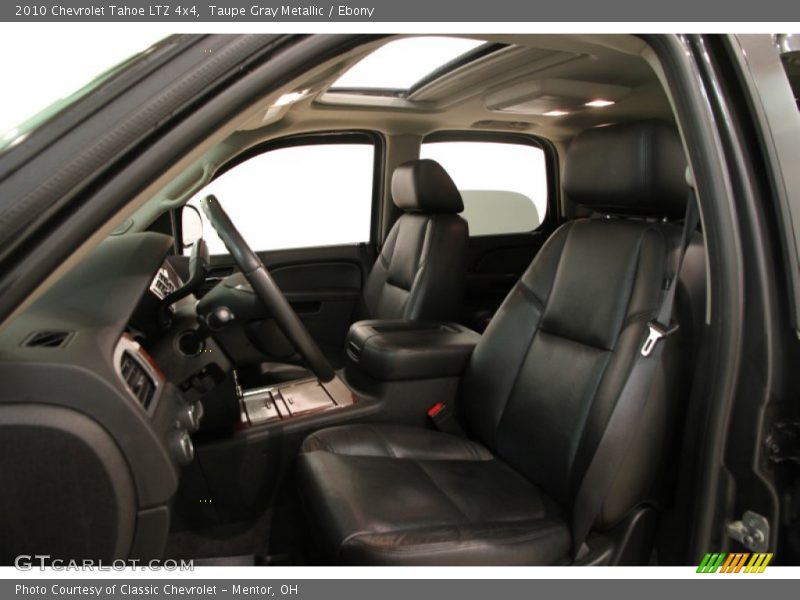 Taupe Gray Metallic / Ebony 2010 Chevrolet Tahoe LTZ 4x4