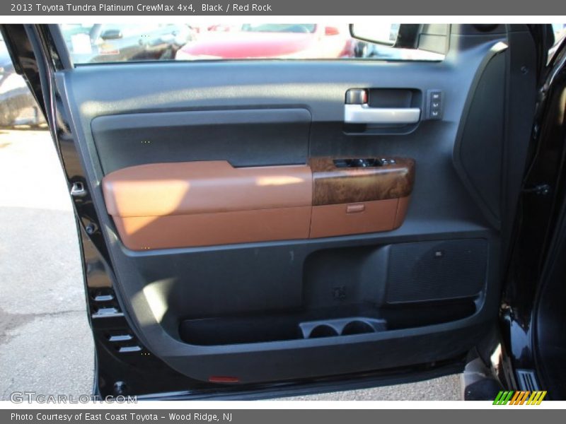 Black / Red Rock 2013 Toyota Tundra Platinum CrewMax 4x4