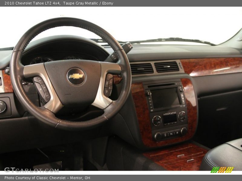 Taupe Gray Metallic / Ebony 2010 Chevrolet Tahoe LTZ 4x4