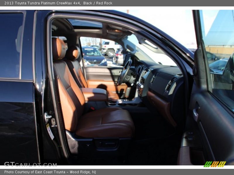 Black / Red Rock 2013 Toyota Tundra Platinum CrewMax 4x4