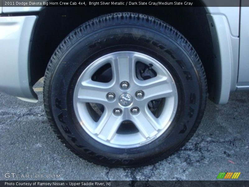  2011 Dakota Big Horn Crew Cab 4x4 Wheel
