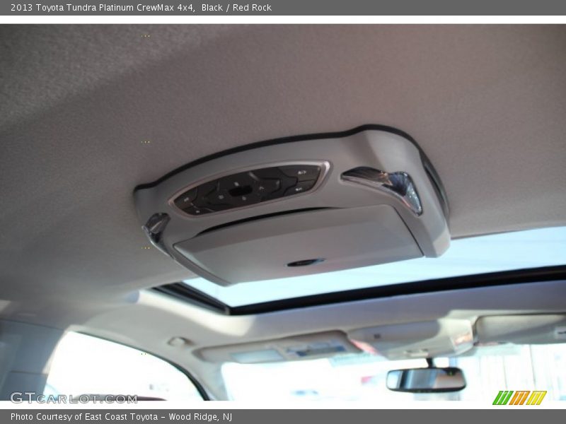 Black / Red Rock 2013 Toyota Tundra Platinum CrewMax 4x4