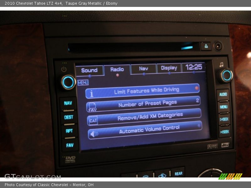 Taupe Gray Metallic / Ebony 2010 Chevrolet Tahoe LTZ 4x4