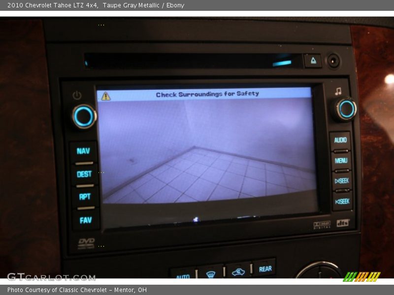 Taupe Gray Metallic / Ebony 2010 Chevrolet Tahoe LTZ 4x4