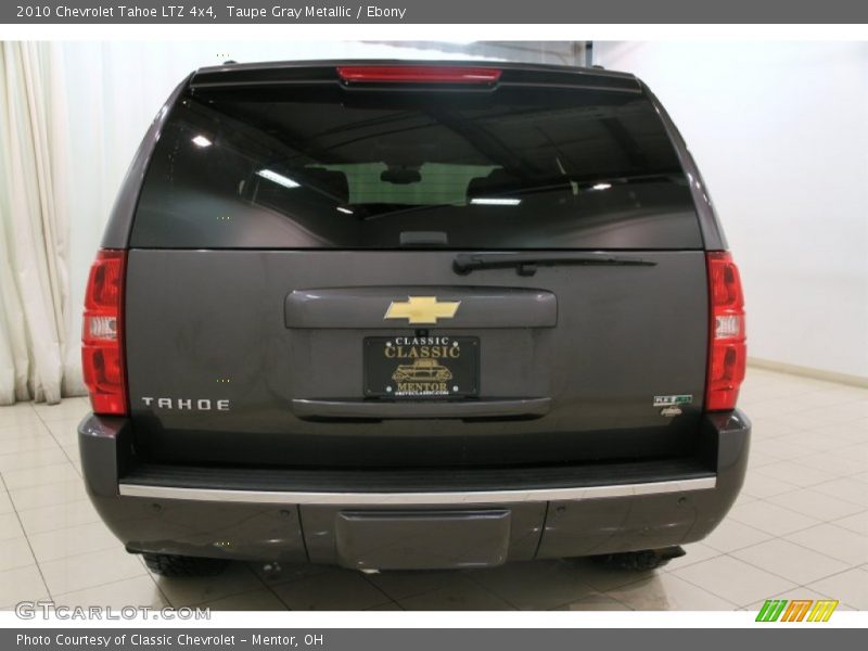 Taupe Gray Metallic / Ebony 2010 Chevrolet Tahoe LTZ 4x4