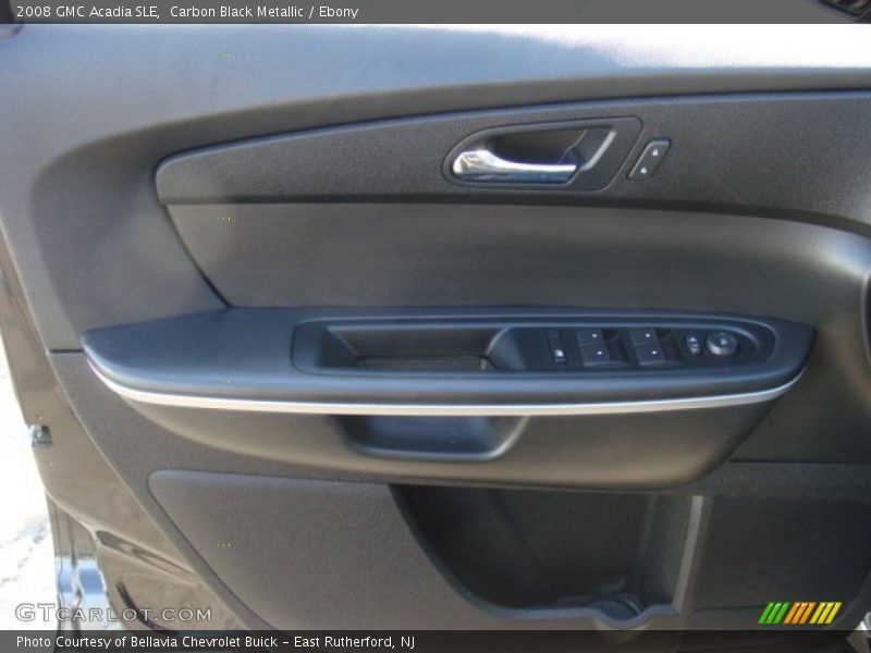 Carbon Black Metallic / Ebony 2008 GMC Acadia SLE