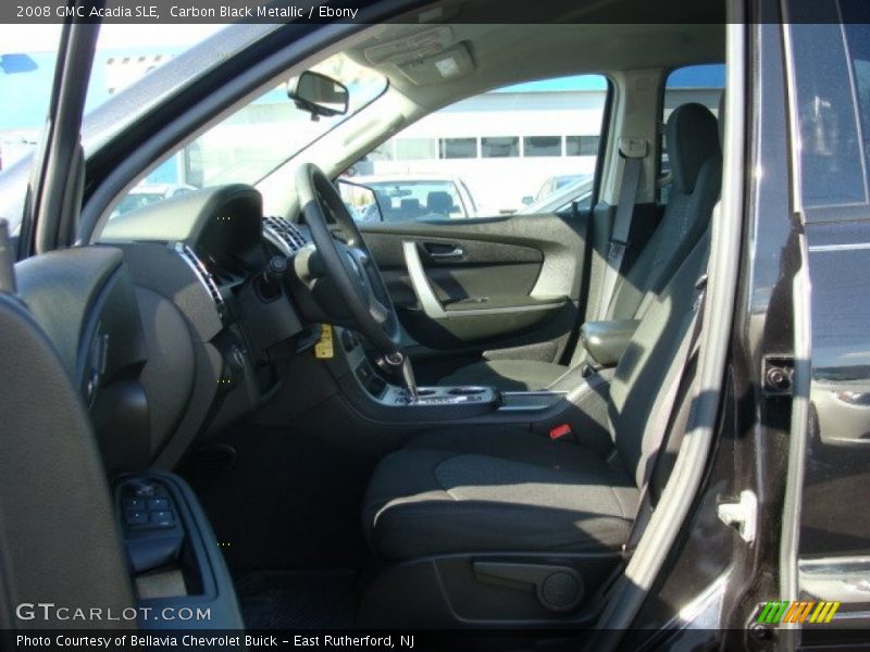Carbon Black Metallic / Ebony 2008 GMC Acadia SLE