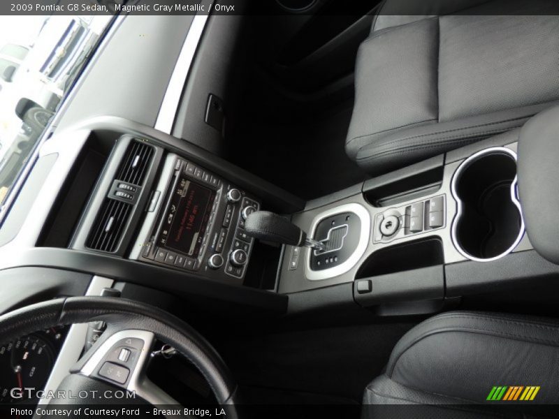 Magnetic Gray Metallic / Onyx 2009 Pontiac G8 Sedan