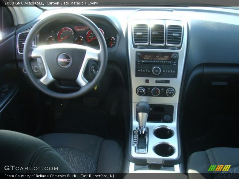 Carbon Black Metallic / Ebony 2008 GMC Acadia SLE