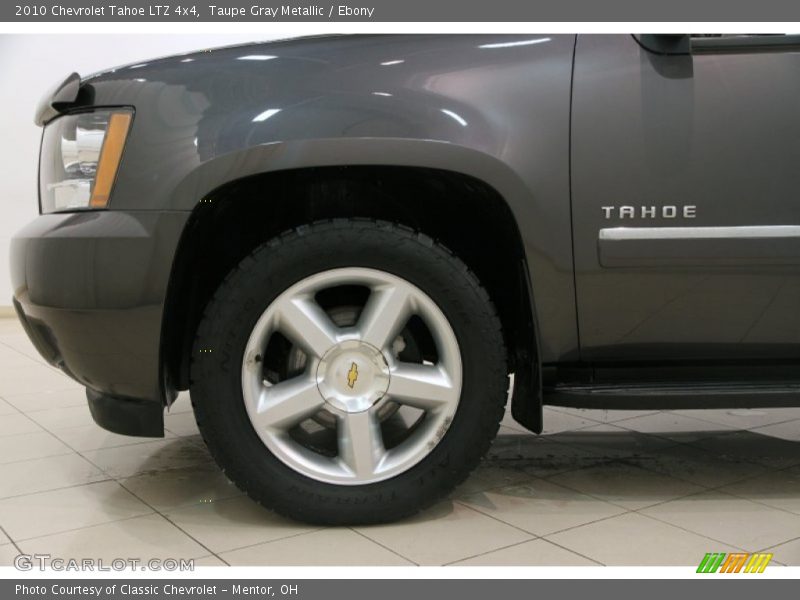 Taupe Gray Metallic / Ebony 2010 Chevrolet Tahoe LTZ 4x4