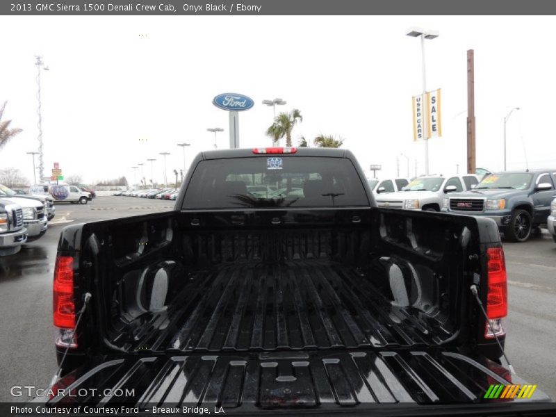 Onyx Black / Ebony 2013 GMC Sierra 1500 Denali Crew Cab