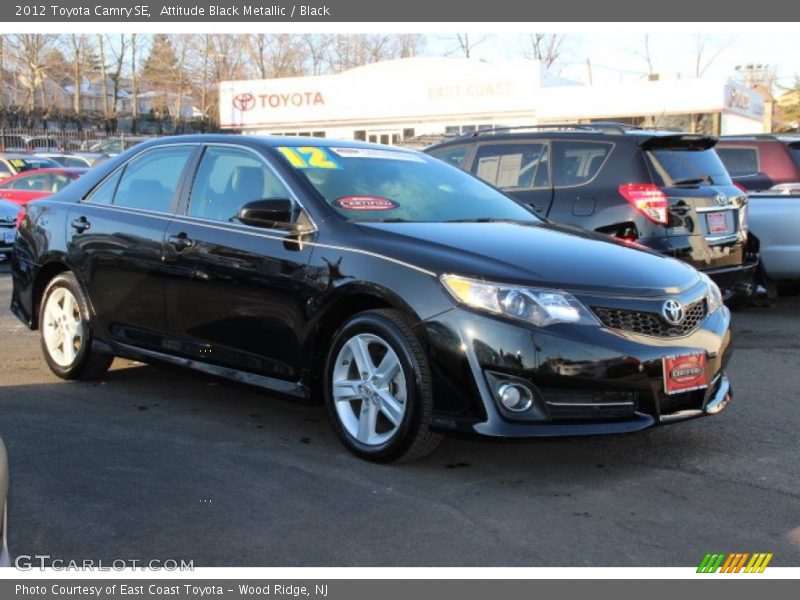 Attitude Black Metallic / Black 2012 Toyota Camry SE