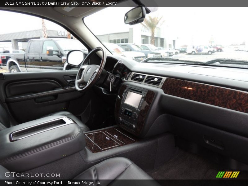 Onyx Black / Ebony 2013 GMC Sierra 1500 Denali Crew Cab